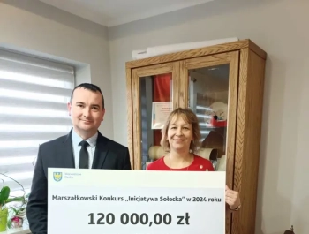 Wręczenie czeków z Konkursu Marszałkowskiego - zdjęcie1